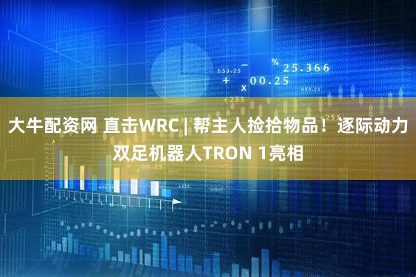 大牛配资网 直击WRC | 帮主人捡拾物品！逐际动力双足机器人TRON 1亮相